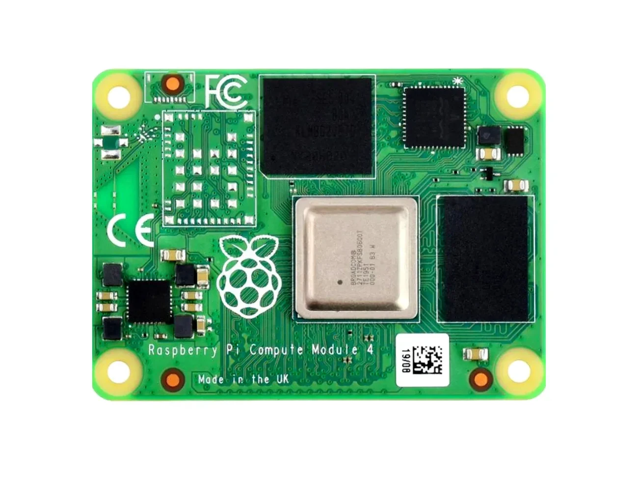 .Raspberry Pi Compute Module 4 C1GB Ram – 8GB eMMC- No WiFi (Lite)