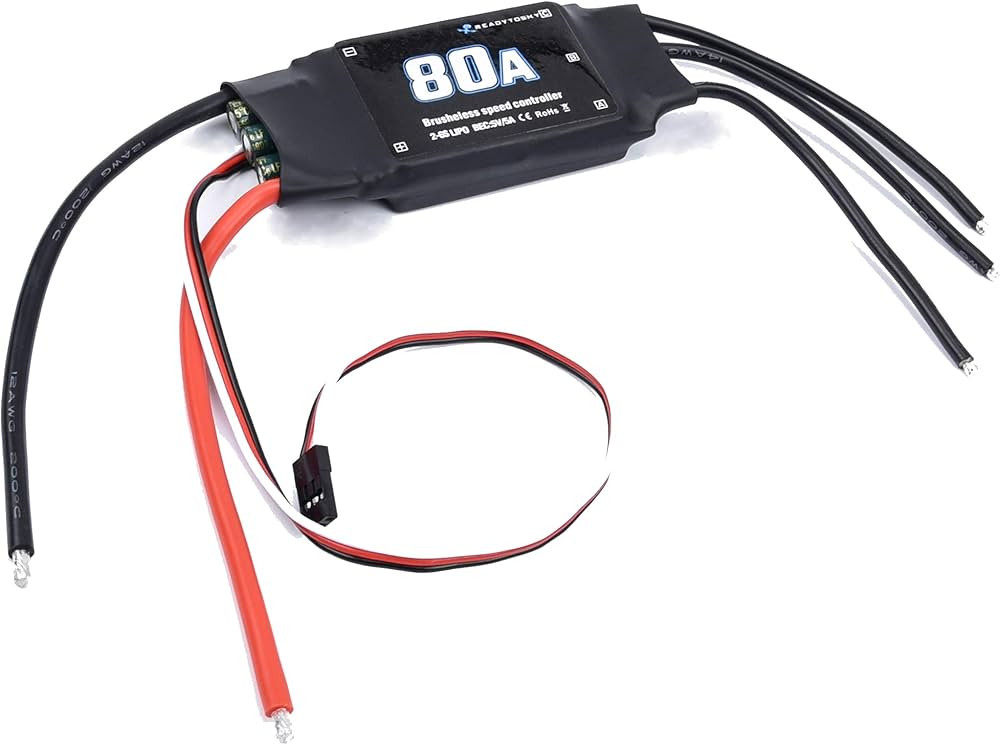 READYTOSKY 80A ESC 2-65 BRUSHLESS ESC SPEED CONTROLLER FOR RC DRONE