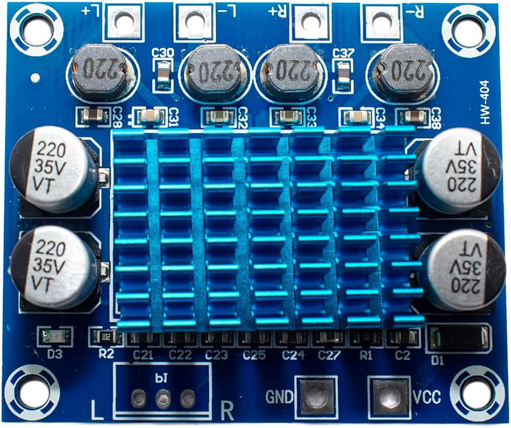HIGH POWER TPA3110 - 60W (30W+30W) DUAL CHANNEL HW-404 / XH-A232 DIGITAL POWER AMPLIFIER