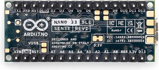 Arduino Nano 33 Ble Sense with Header-Rev 2