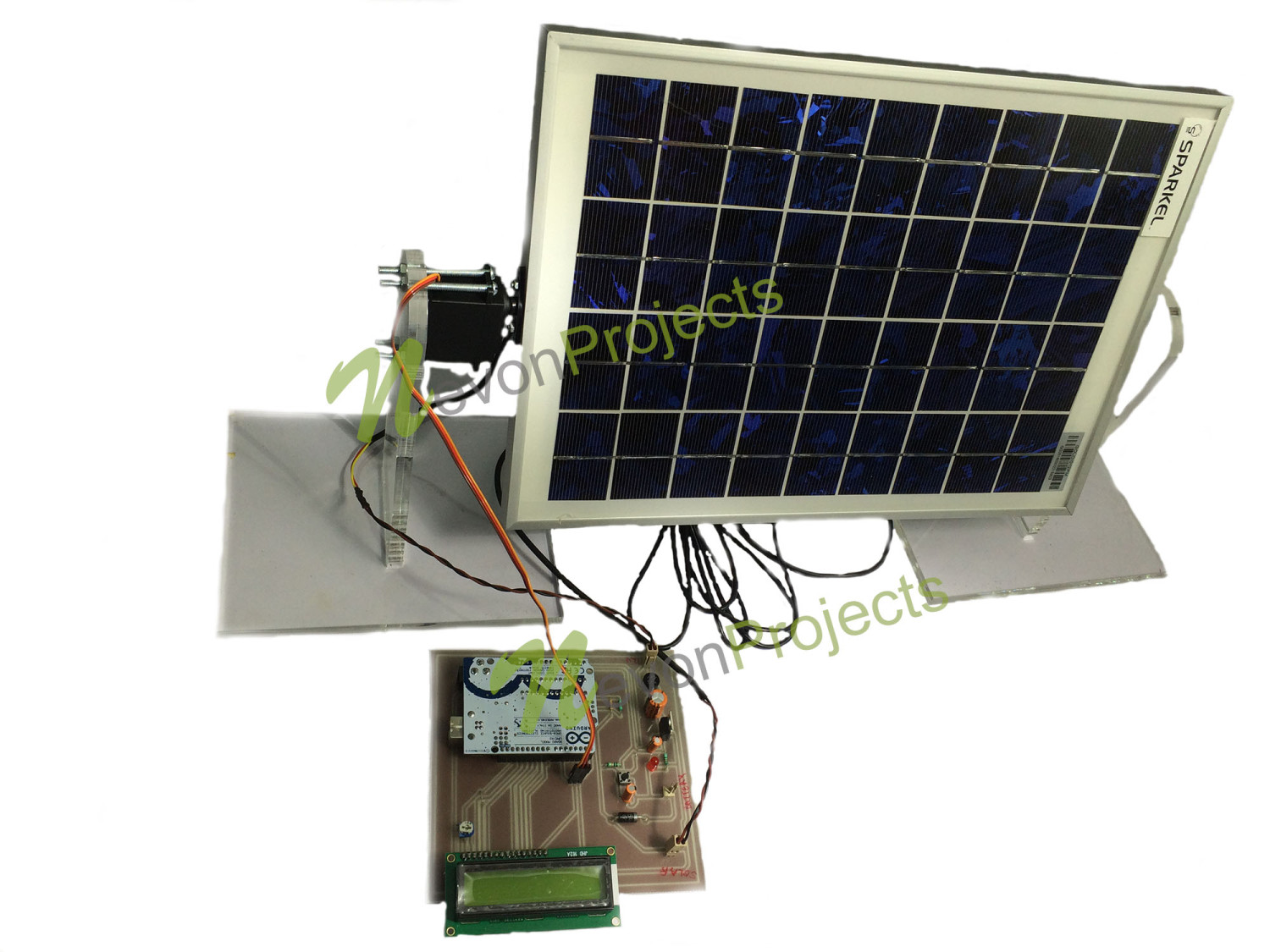 ROTATING SOLAR PANNEL USING ARDUINO