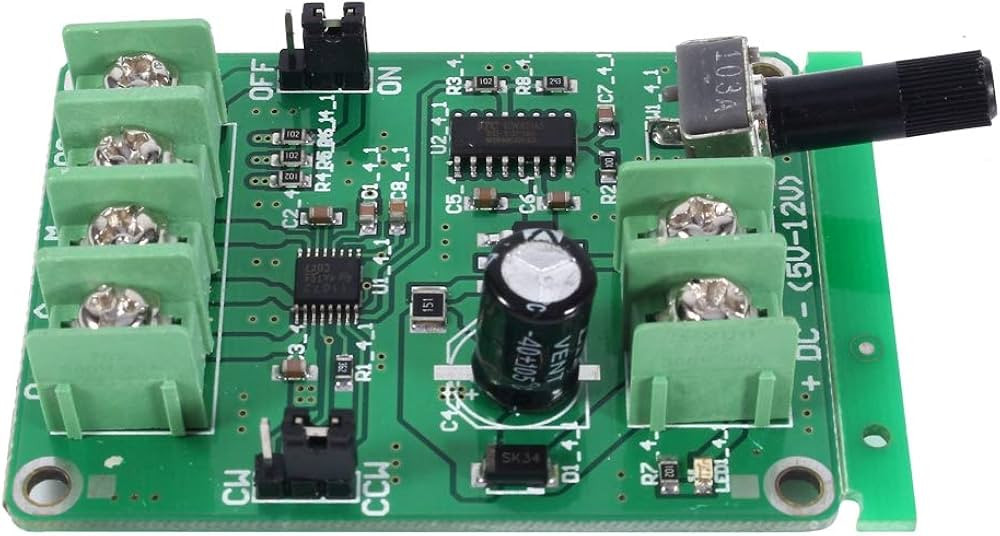 5V-12V DC Brushless Driver Board Controller For Hard Drive Motor 3/4 Wire