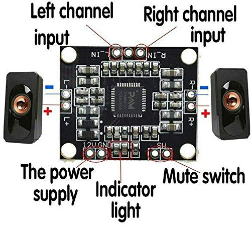 PAM8610 DIGITAL STEREO CLASS-D AMPLIFIER BOARD 2X15W OUTPUT
