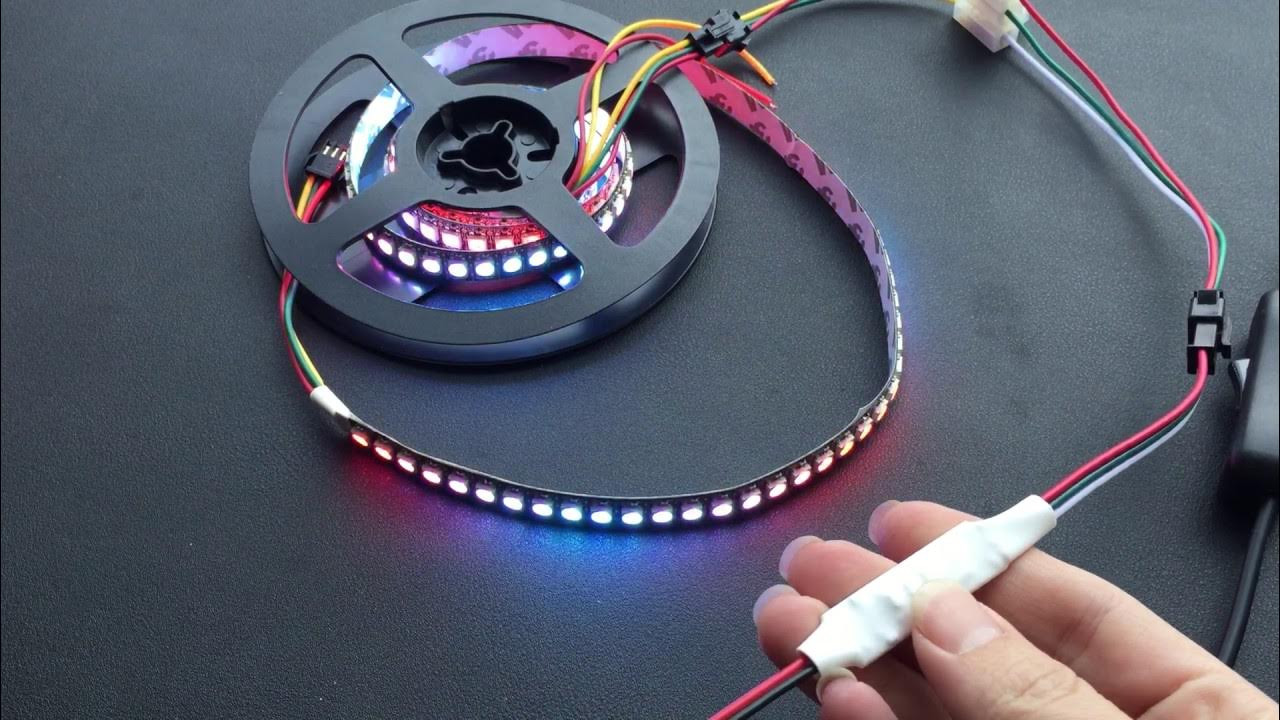 SP002E Pixel LED Controller WS2812 WS2811Mini RGB LED Strip Controller - 2048 Pixels