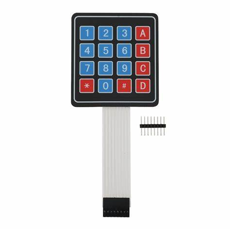 4x4 MATRIX KEYPAD SWITCH TYPE MODULE