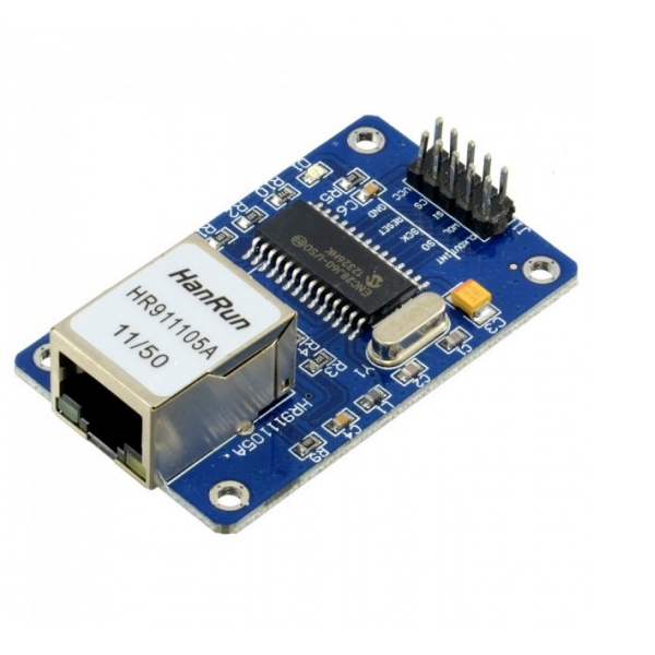 ENC28J60 ETHERNET MODULE (10 Pin Package: SSOP)