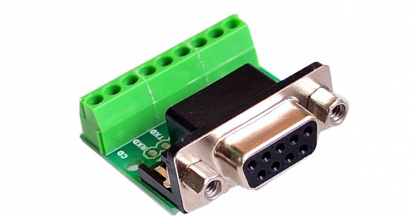 DB9 MALE SCREW TERMINAL TO RS232 RS485 CONVERSION BOARD
