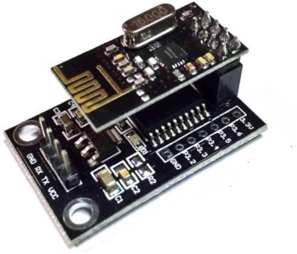 3.3V ADAPTER BOARD FOR 24L01 WIRELESS MODULE (on chip board: AMS1117-3.3)
